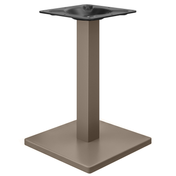 MADRID | Bistro bordställ | Taupe | Höjd: 71 cm | Sarg: 8 x 8 cm | Golvplatta: 40 x 40 cm