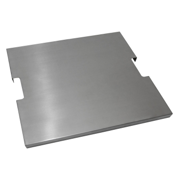 MANHATTAN | Coperchio in acciaio inox | L:P:A 52 x 52 x 1,5 cm | Acciaio inox