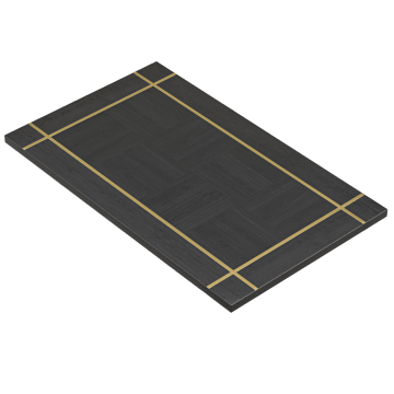 MARRAKESH | Gastro Tischplatte | B:T 120 x 70 cm | Wenge | Rechteckig