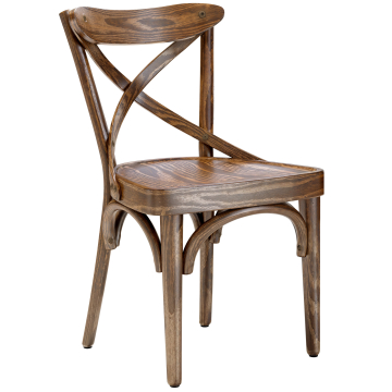 Maudez | Bugholzstuhl | Holz | Vintage Old Patina | Bugholz