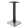 MADRID | Bistro Standing Table Frame | Stainless Steel/Black | Height: 105 cm | Column: 8 x 8 cm | B