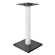 MADRID | Structure de table haute de style bistro | Noir/Blanc | Hauteur : 105 cm | Colonne : 6 x 6 
