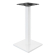 MADRID | Bistro Stehtischgestell | Weiß | Höhe: 105 cm | Säule: 6 x 6 cm | Bodenplatte: 50 x 50 cm