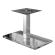 MADRID | Bistro lounge bordramme | Rustfritt stål | Høyde: 36 cm | Søyle: 8 x 8 cm | Bunn: 40 x 70 cm