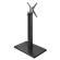 MADRID | Bistro bar table frame | Black | Height: 105 cm | Column: 8 x 8 cm | Base: 40 x 70 cm | Foldable