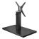 MADRID | Bistro Lounge Table Frame | Sort | Højde: 36 cm | Søjle: 8 x 8 cm | Fod: 40 x 70 cm | Sammenklappelig
