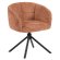 Marina | Hotel Chair | Orange | Fabric/Textile | Swivel Base