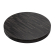 HELT STÅL | Bistro solid bordplate | Ø70cm | Wenge - Svart