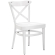 MAUDEZ | Bentstoel | Hout | Wit | Bentstoel