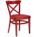 MAUDEZ | Bugholzstoel | Hout / Leer Rood | Rood | Bugholz