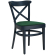 MAUDEZ | Bentwood Chair | Wood / Velvet Green | Dark Blue | Bentwood