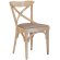 Maudez | Chaise en bois à coques courbées | Bois / Cuir | Chêne / Taupe | Coque en bois