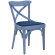 Maudez | Bugholzstuhl | Holz / Samt | Blau / Blau | Bugholz