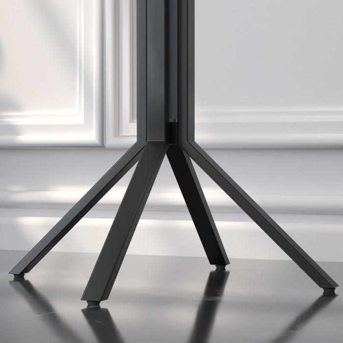 ME Bistro Table | 70x70xH72cm | Wenge Black/ Black ME Bistro Table | 70x70xH72cm | Wenge Black/ Black