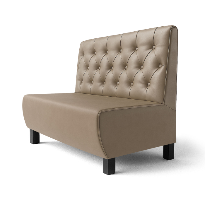 Meyer F | Restaurant bench | W:H 60 x 120 cm | Dark green | Dubai | Velvet