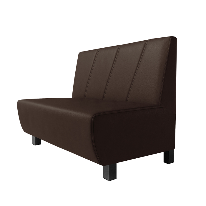 Meyer F | Gastrobank | B:H 60 x 120 cm | Grå | Blokke | fløjl