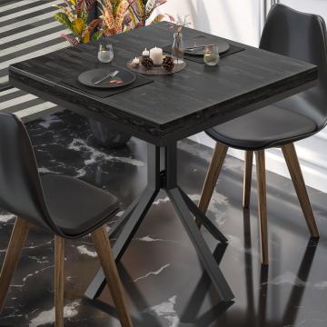 ME Bistrobord | 70x70xH72cm | Wenge Svart/Sort