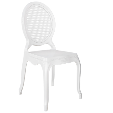 MELISA | Wedding chair | White | Plastic | Stackable