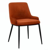 Mila | Hotel Stuhl | Samt | Orange