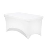MIO COVER | Funda de mesa elástica | Blanco