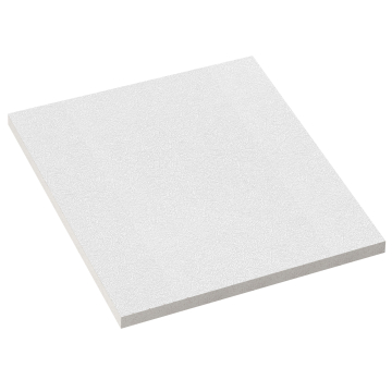CALGARY | Mineral fiber loftfliser | 62x62cm | Hvid | Raster loftplader | Glasfiber