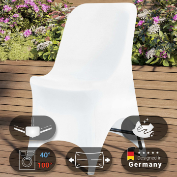 MIO COVER | Stoelhoes elastisch | Wit