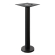 MILAN | Bistro Ståbord stel | Sort | Fod: Ø 18 cm | Søjle: 7,6 x 102 cm | Gulvmontering