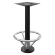 MILAN FOOT | Bistro Ståbordstel | Sort | Fod: Ø 18 cm | Søjle: 7,6 x 102 cm | Gulvmontering