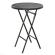 MIO | festbord | diameter 60 cm | Svart | Sammenleggbar
