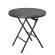 MIO | festbord | diameter 60 cm | Svart | Sammenleggbar