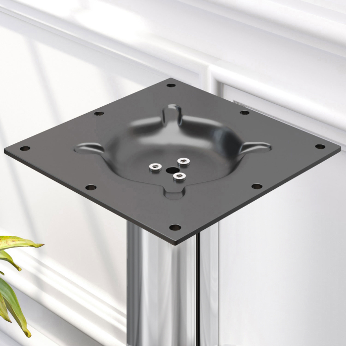 MML | Bistro solid bord | Firkantet | 70x70x77cm | Eik / rustfritt stål