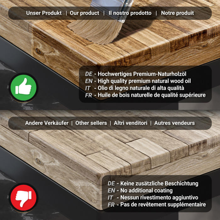 MML | Bistrobord | Firkantet | 70 x 70 x 77 cm | Eg / Sort MML | Bistrobord | Firkantet | 70 x 70 x 77 cm | Eg / Sort