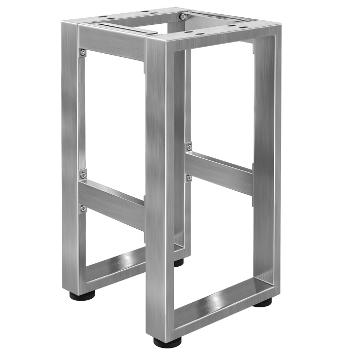 MORENA | frame kruk L: B:H 43 x 40 x 73 | 8 cm | roestvrij staal