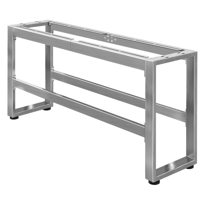 MORENA | High bench frame L: W:H 159 x 40 x 73 cm | 6 cm | Stainless steel