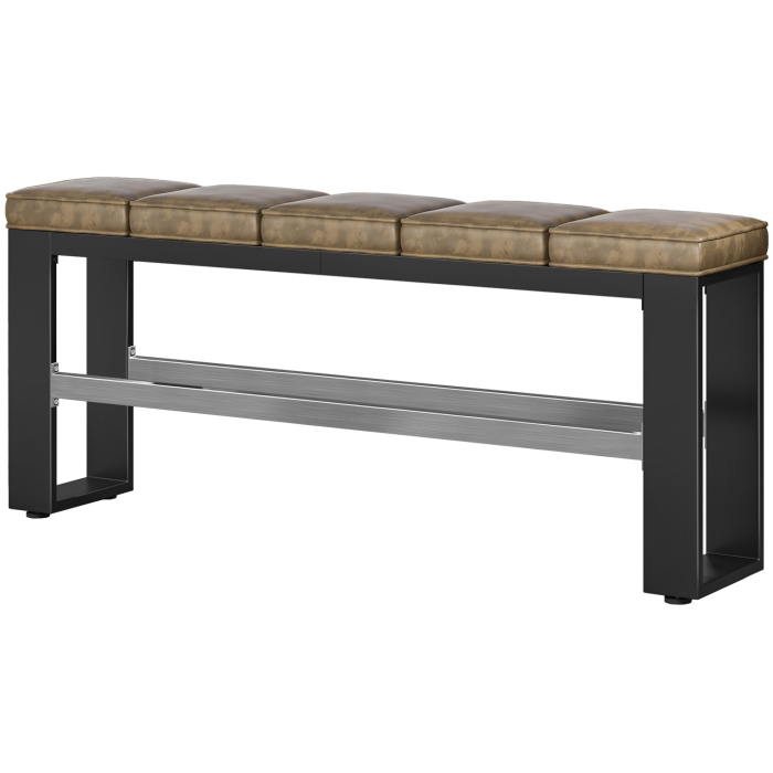 MORENA | Panchina B:H 200 x 81cm | 16mm | Nero/ Taupe