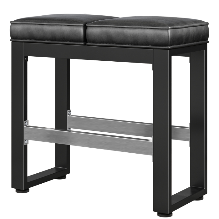 MORENA | Panchina B:H 80 x 81cm | 8mm | Nero/ Antracite
