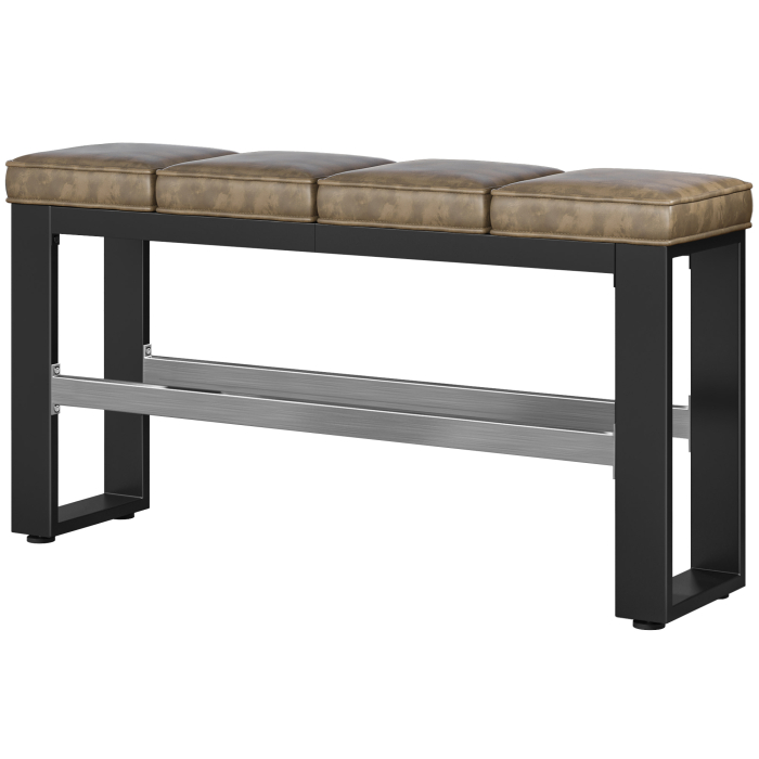 MORENA | Sitzbank B:H 160 x 81cm | 12mm | Schwarz/ Taupe