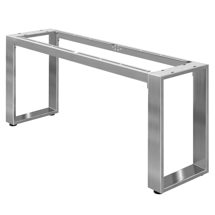 MORENA | Stehtischgestell L: B:H 199 x 70 x 105cm | 16cm | Edelstahl