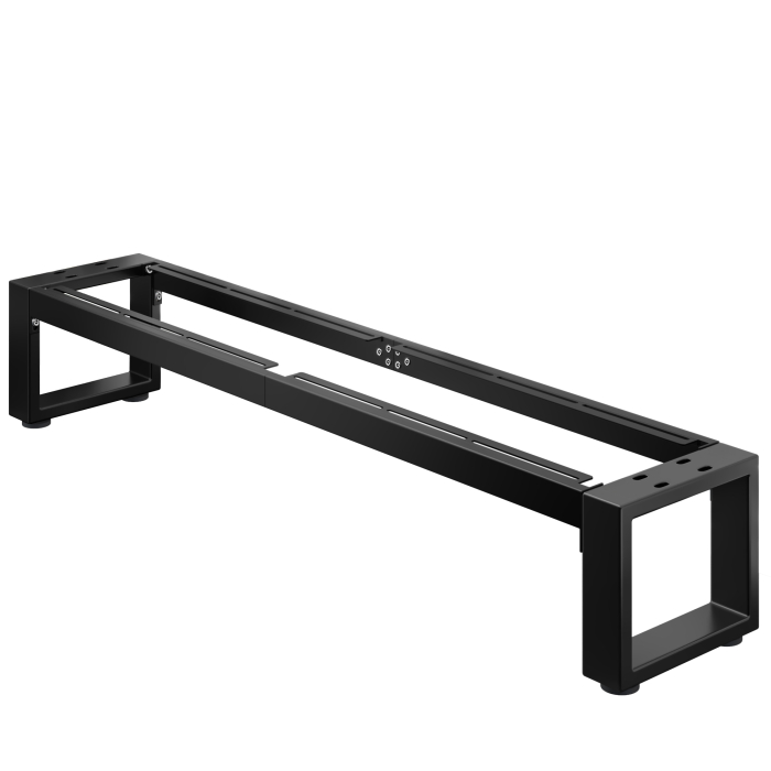 MORENA | Structure de banc L : l:H 183 x 40 x 43 cm | 8/cm | Noir