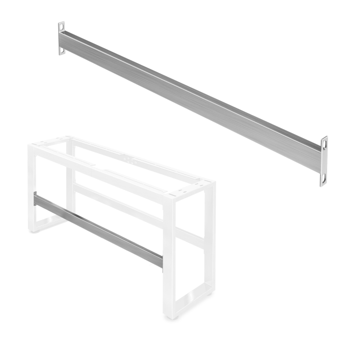 MORENA | Tischgestell | Fußstütze | 135cm | Edelstahl