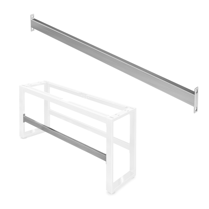 MORENA | Tischgestell | Fußstütze | 147cm | Edelstahl