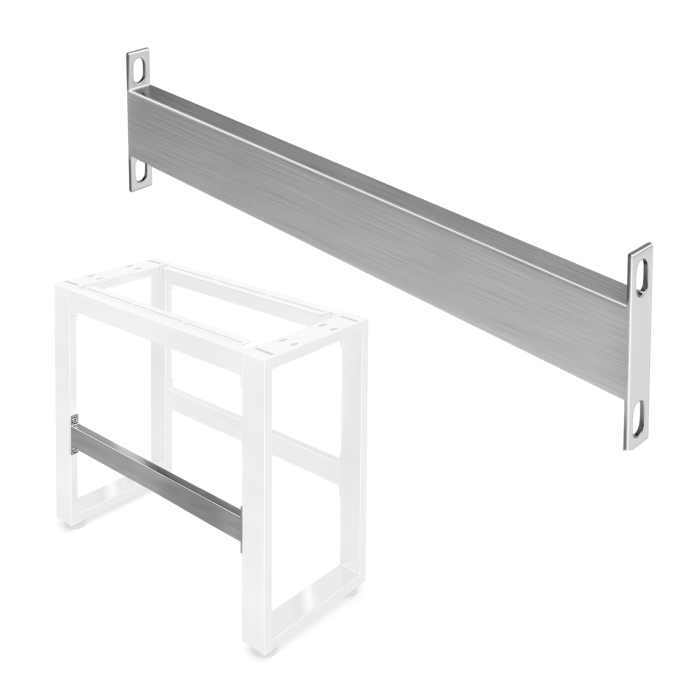 MORENA | Tischgestell | Fußstütze | 63cm | Edelstahl