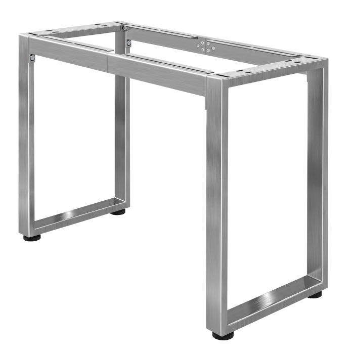 MORENA | Stehtischgestell L: B:H 119 x 60 x 105cm | 8cm | Edelstahl