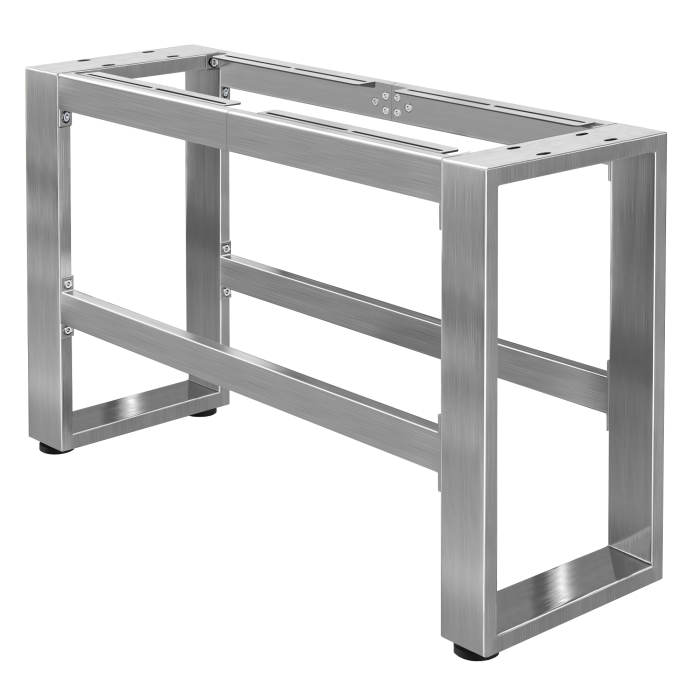 MORENA | High Bench Frame L: W: H 127 x 40 x 73 cm | 12 cm | Stainless Steel