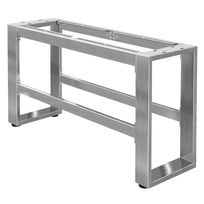 MORENA | High Bench Frame L: W:H 139 x 40 x 73 cm | 12 cm | Stainless Steel