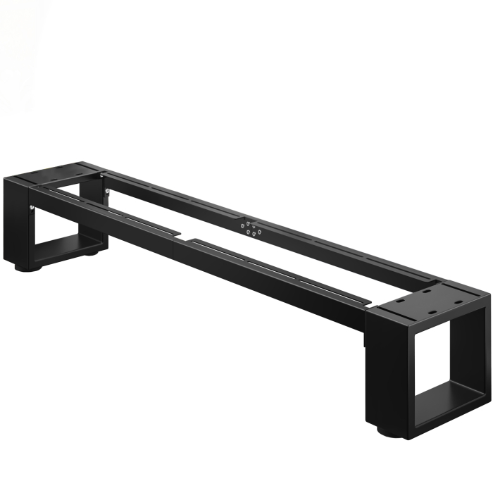 MORENA | Piètement de banc L : L:H 199 x 40 x 43 | 16 cm | Noir