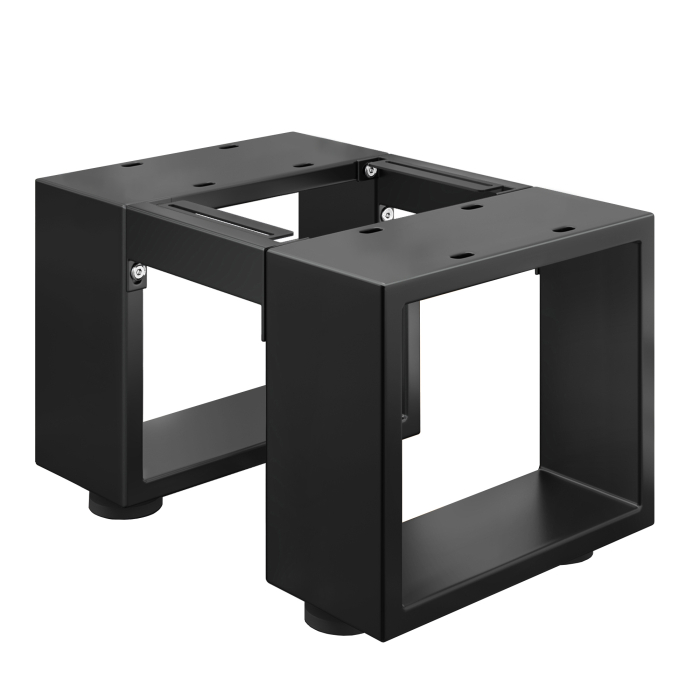 MORENA | Seat Stool Frame W: D: H 59 x 40 x 43 | 16 cm | Black