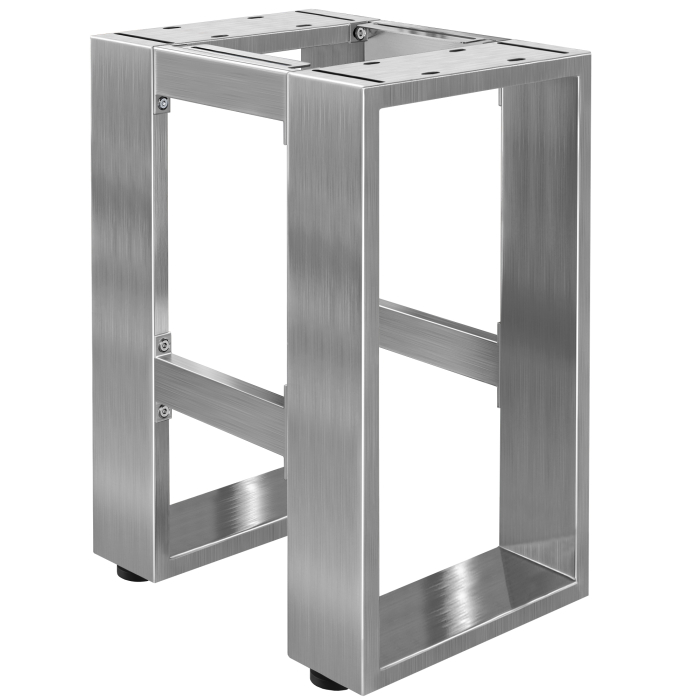 MORENA | Zitkrukonderstel L: B: H 59 x 40 x 73 | 16 cm | RVS