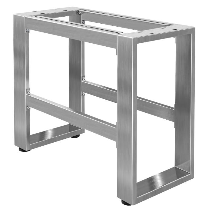 MORENA | High Bench Frame L: W:H 87 x 40 x 73 cm | 12 cm | Stainless Steel