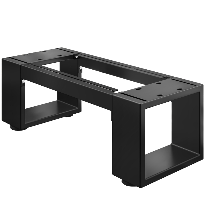 MORENA | Piètement de banc L : L:H 95 x 40 x 43 | 16 cm | Noir